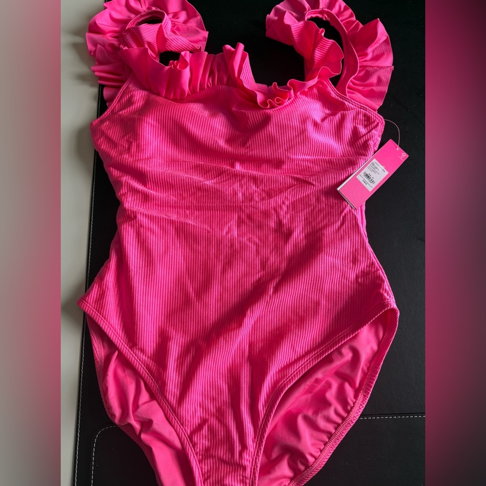 Vibrant Pink One-Piece Swimsuit